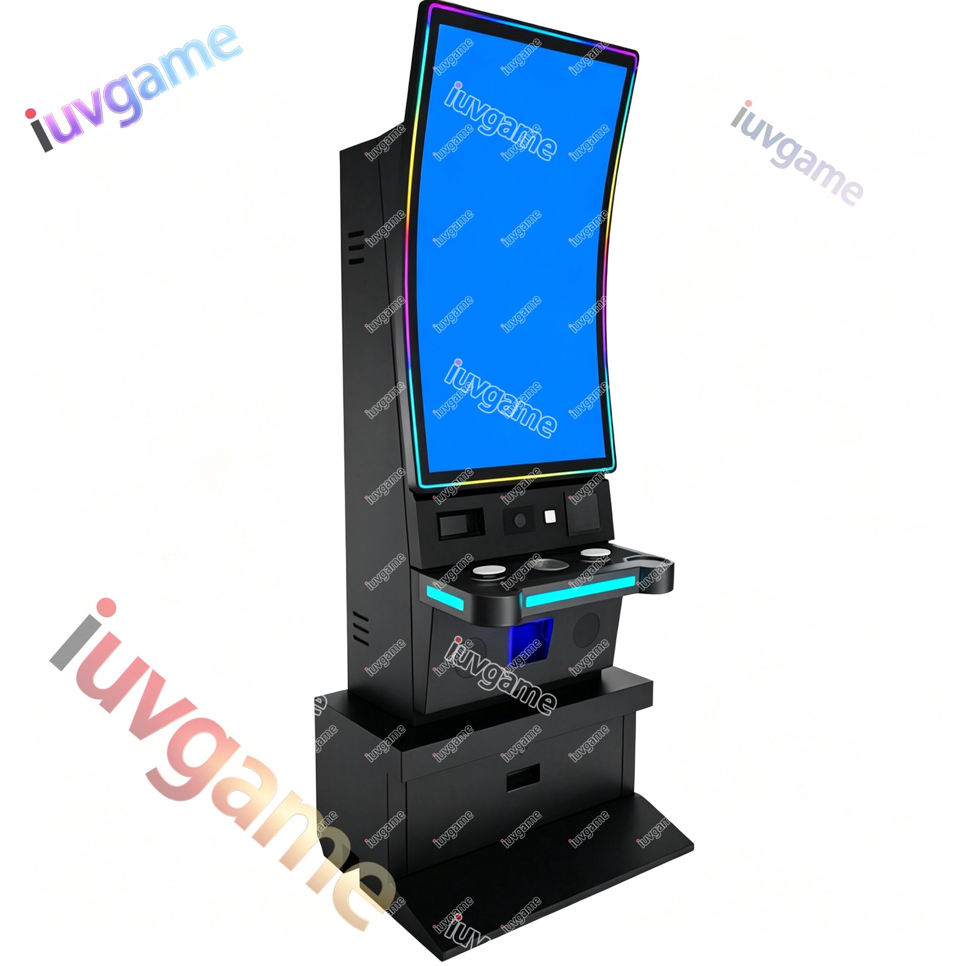 43″ Curved Skill Game Machine with Fire