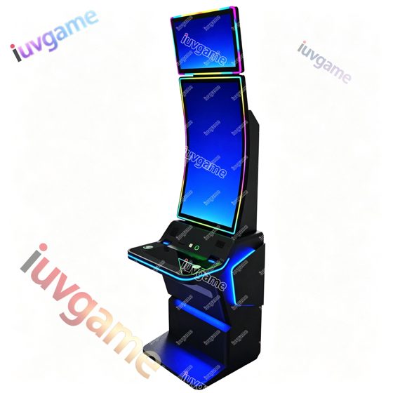 43″ Curved Upright Skill Game Machine with Route 66