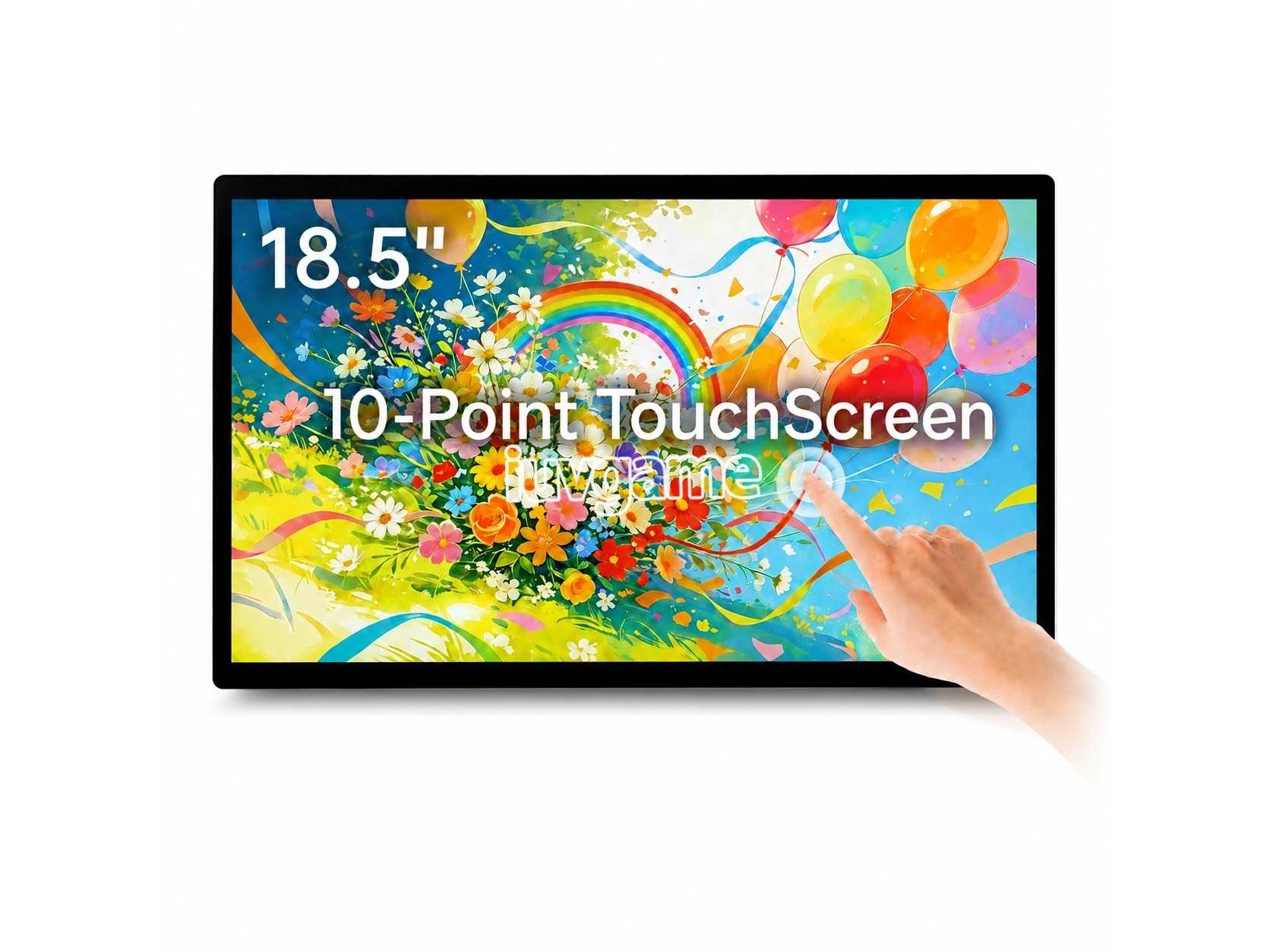 18.5″ Flat Touch Display