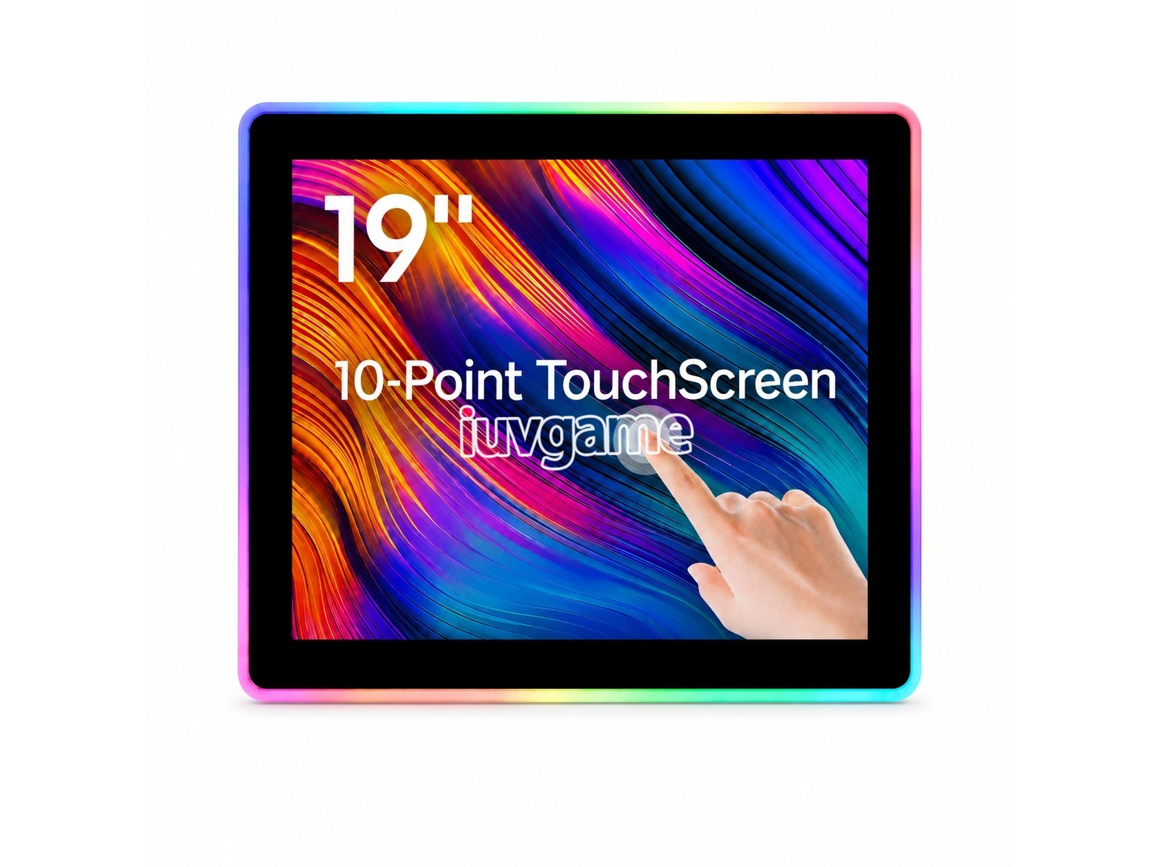 19″ LED Lighted Flat Touch Display