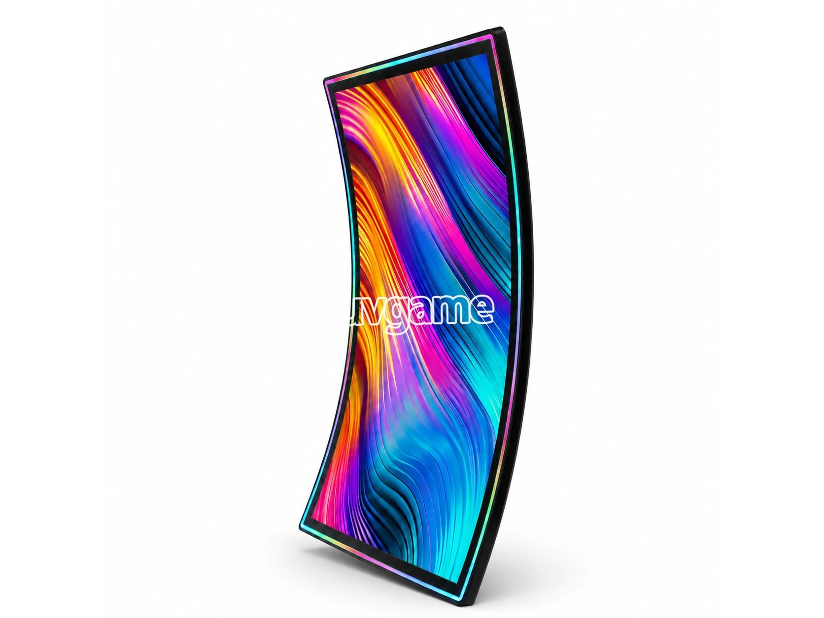 32″ LED Lighted Curved Touch Display –1