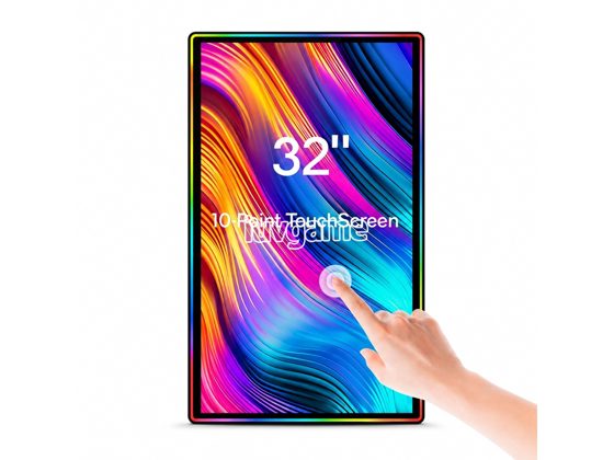 32″ LED Lighted Vertical Touch Display – 3
